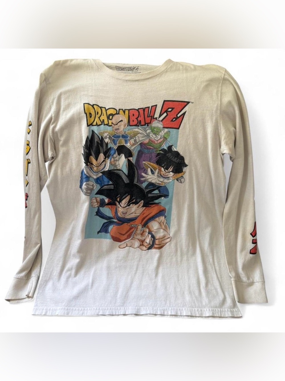 Dragon Ball Z Long Sleeve Graphic Tee Sz M
